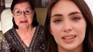 Natalie Vértiz lloró por emotivo saludo de su abuelita por cumpleaños