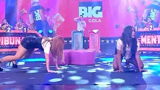 Johanna San Miguel y Katia Palma se enfrentaron en reto de baile con 'TQG'