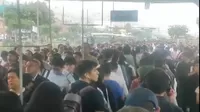 Estación Naranjal: Colas y caos en el Metropolitano