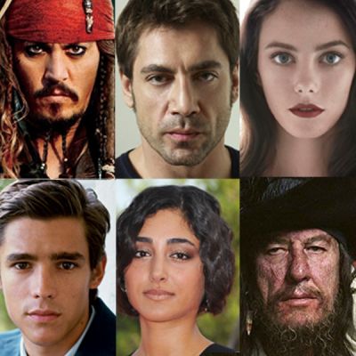 Piratas del Caribe 5: Los personajes