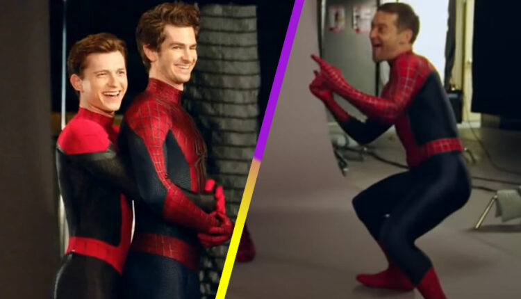 Spider-Man: Sin Camino a Casa': Tom, Andrew y Tobey se divierten en más  escenas detrás de cámaras | Cinescape