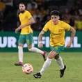Alexander Robertson debutó con Australia en triunfo 3-1 sobre Ecuador