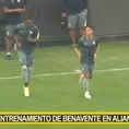 Alianza Lima: Cristian Benavente realizó su primer entrenamiento en Matute