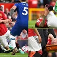 Antony salió lesionado entre lágrimas en el United vs. Chelsea