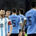 Argentina cayó 2-0 ante Uruguay y por primera vez perdió como campeón del mundo