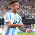 Argentina vs. Chile: Lautaro Martínez anotó el 1-0 y destacó la locura albiceleste