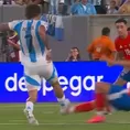 Argentina vs. Chile: El terrible planchazo de De Paul a Suazo