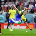 Brasil vs. Serbia: &quot;Cumplí mi sueño de niño&quot;, dijo Richarlison tras su doblete