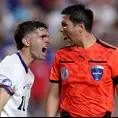 Copa América 2024: Árbitro peruano Kevin Ortega en el ojo de la tormenta por encontrón con Pulisic