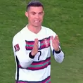 Cristiano Ronaldo indignado: El mensaje de CR7 tras gol no cobrado ante Serbia