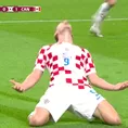 Croacia vs. Canadá: Kramaric marcó el 1-1 para los croatas en el partido