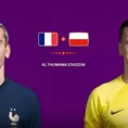 Francia vs. Polonia: Alineaciones confirmadas para el duelo de octavos