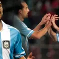 Hernán Barcos celebró más el título de Alianza Lima que el de Argentina en Qatar