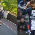 Neymar respondió a hinchas de PSG que cercaron su casa