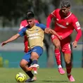 Piero Quispe jugó con Pumas en amistoso ante Toluca FC