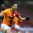 Radamel Falcao marcó doblete en su regreso a la titularidad con Galatasaray