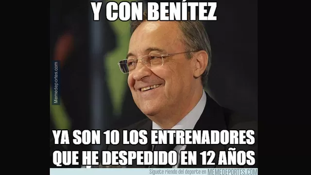 Real Madrid: los memes sobre el despido de Rafa Benítez-foto-2