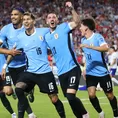 Uruguay avanzó a cuartos de la Copa América con puntaje perfecto y eliminó a Estados Unidos