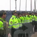 Alianza Lima: La Policía resguardó el entrenamiento blanquiazul en Lurín