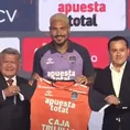Paolo Guerrero fue presentado oficialmente en el club César Vallejo