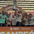 Universitario recibió el trofeo como campeón de la Liga1 Betsson 2023