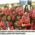 Juegos Parapanamericanos: Llegaron al Perú medallistas que brillaron en Santiago 2023