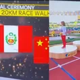 Kimberly García: Así sonó el Himno Nacional del Perú en el Mundial de Atletismo