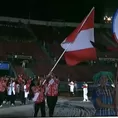 Perú desfiló en la inauguración de los Juegos Panamericanos Santiago 2023