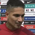 Paolo Guerrero: Cuando el Perú gana estoy muy feliz 