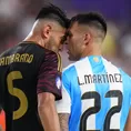 Perú vs. Argentina: El picante cruce entre Carlos Zambrano y Lautaro Martínez