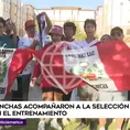 Perú vs. Chile: Hinchas acompañaron a la selección en su entrenamiento