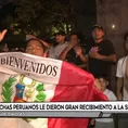 Perú vs. Chile: Hinchas peruanos le dieron gran recibimiento a la &#39;Bicolor&#39; en Dallas