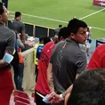 Perú vs Ecuador: Gianluca Lapadula se hizo ver en la tribuna e hinchas lo aplaudieron