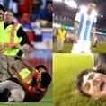 Lionel Messi: Hincha grabó cómo se metió al campo para acercarse al argentino