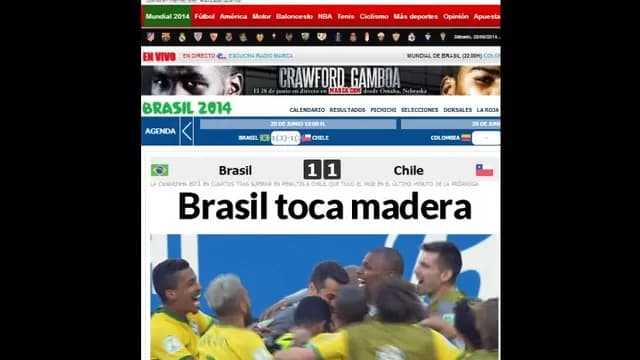 Así reaccionó la prensa mundial tras el triunfo por penales de Brasil-foto-7