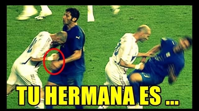 Recuerda los memes del cabezazo de Zidane a Materazzi en Alemania 2006-foto-5