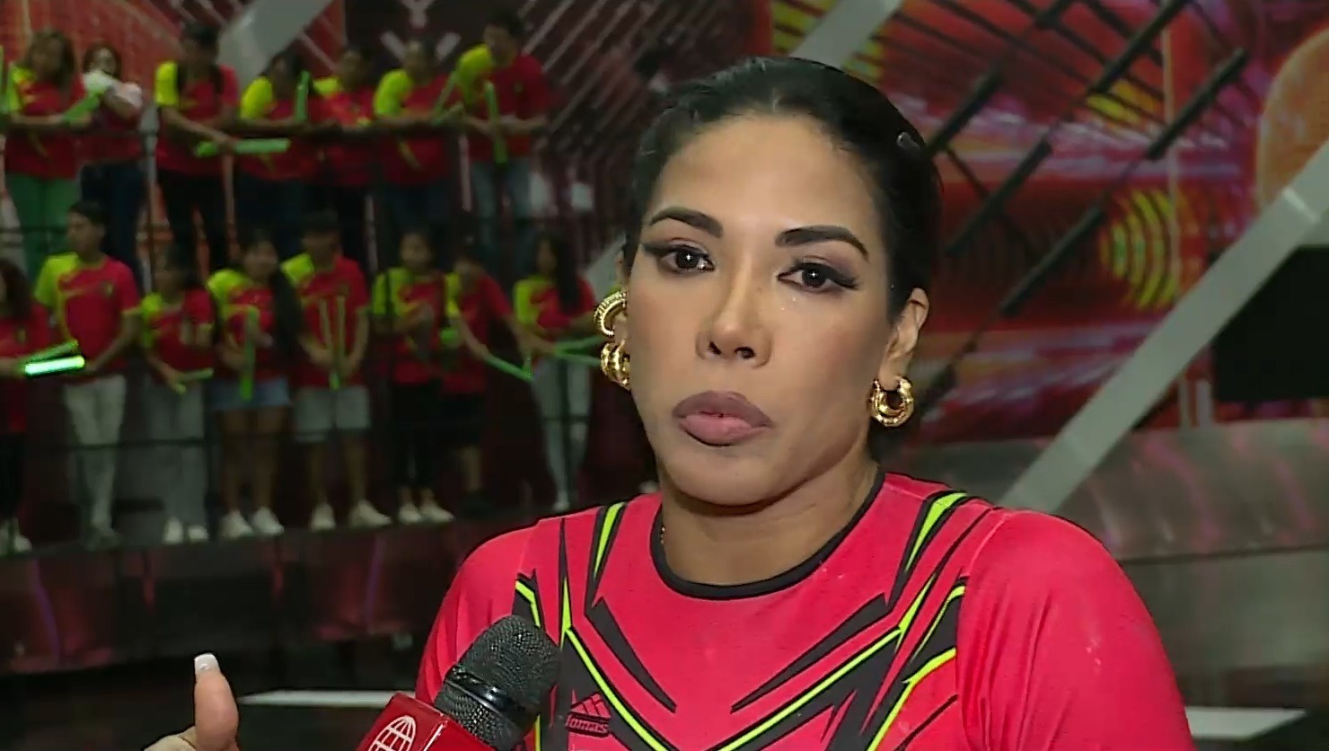 Karen Dejo se defendió de Rosángela Espinoza. Fuente: AméricaTV