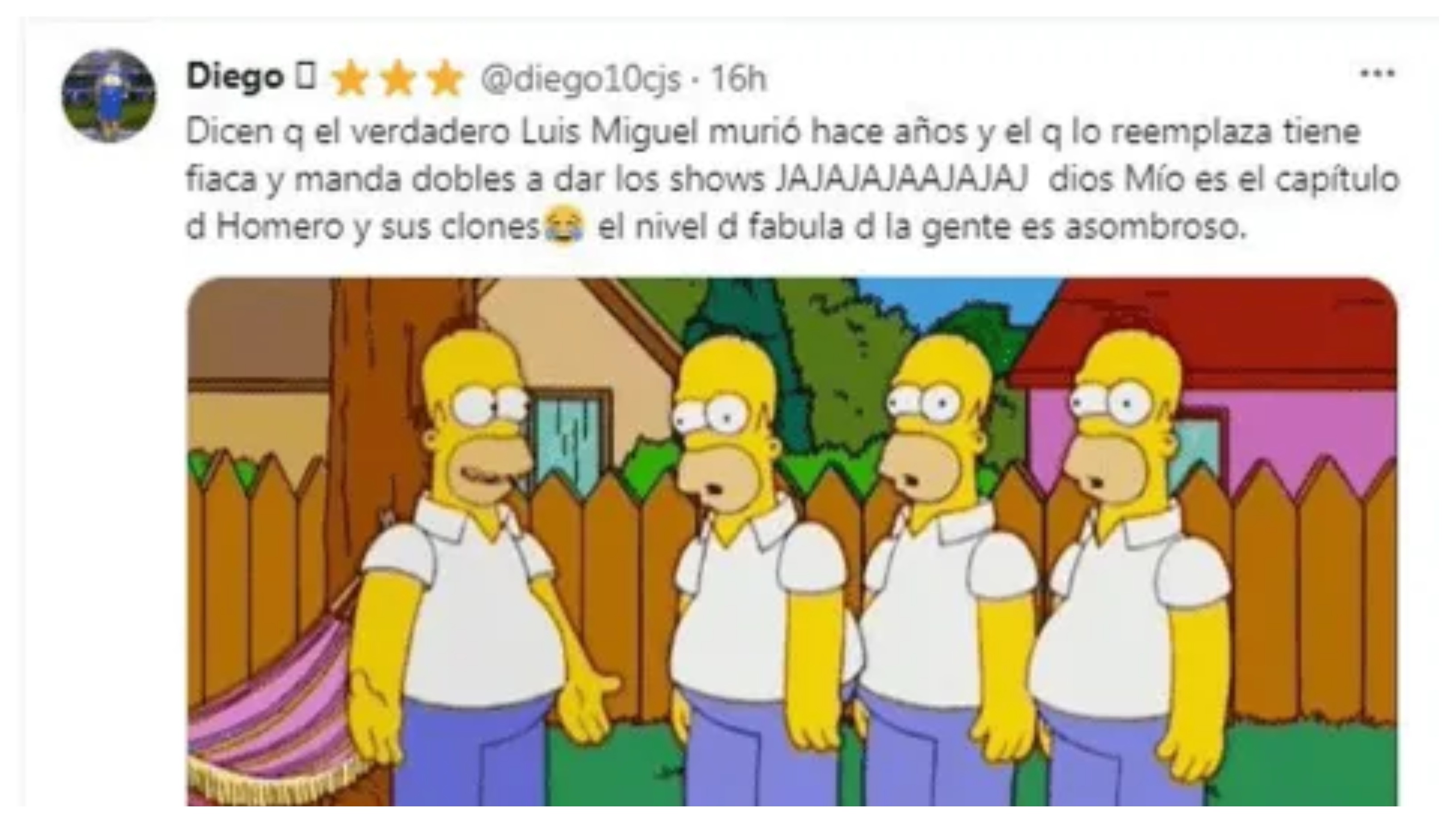 Memes sobre las teorías de un supuesto doble de Luis Miguel / Twitter 